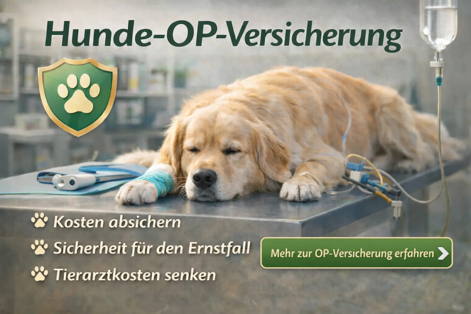 Hunde OP Versicherung