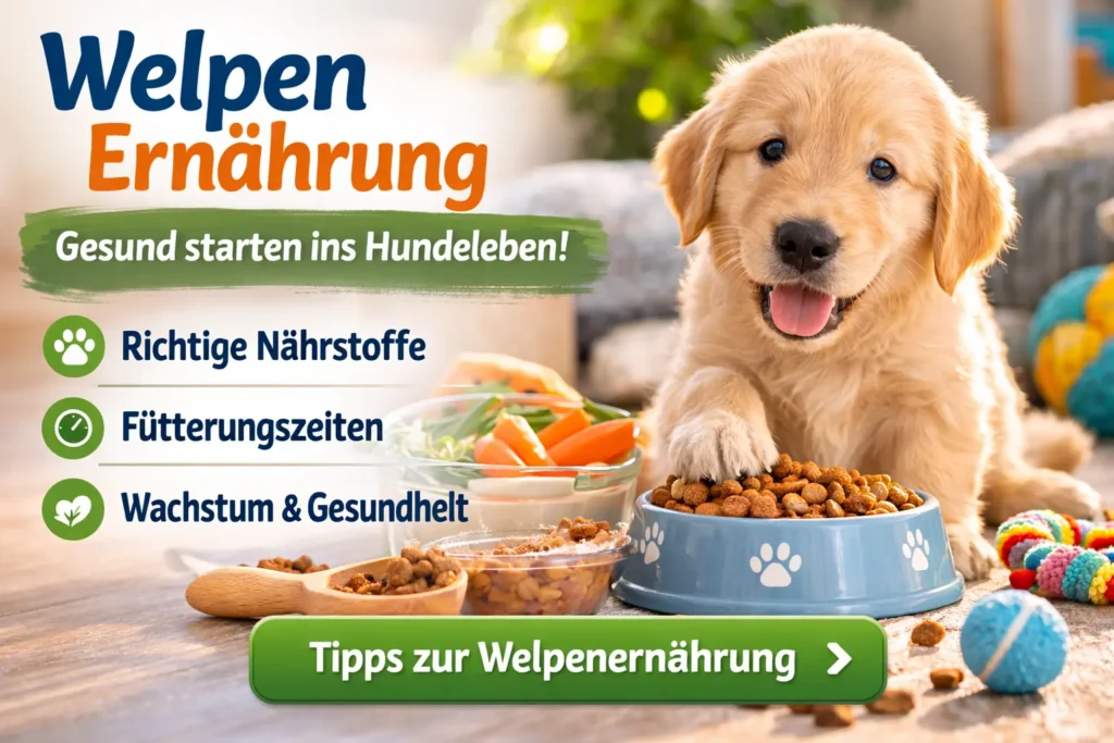 welpen ernährung
